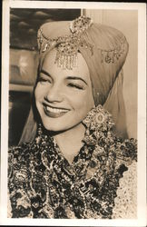 Carmen Miranda Postcard