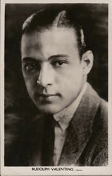 Rudolph Valentino Actors Postcard Postcard Postcard