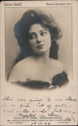 Anna Held Postcard