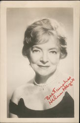 Best Wishes Helen Hayes Actresses Postcard Postcard Postcard