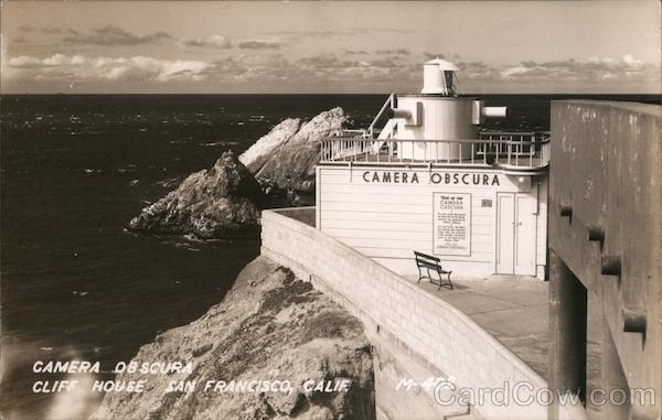 Camera Obscura Cliff House San Francisco Ca Postcard