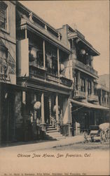 Chinese Joss House San Francisco, CA Postcard Postcard Postcard