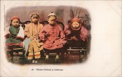 Chinese Children in California San Francisco, CA Postcard Postcard Postcard