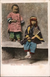 Chinese Children, Chinatown San Francisco, CA Postcard Postcard Postcard