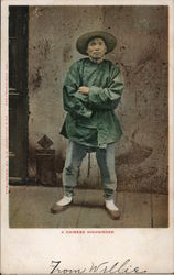 A Chinese Highbinder Chinatown Postcard