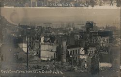 Over Chinatown From Cal & Stockton Sts. Postcard