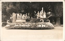 San Francisco 1939 Float Postcard