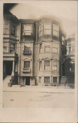 A Row House San Francisco, CA Postcard Postcard Postcard