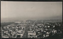 The Haight looking toward St. Ignacious and Lone Mt. San Francisco, CA Postcard Postcard Postcard