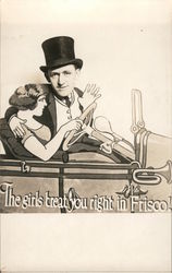 The Girls Treat You right in Frisco! San Francisco, CA Postcard Postcard Postcard