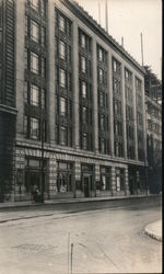 Large Building Postcard