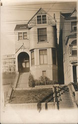 San Francisco Residence California Postcard Postcard Postcard