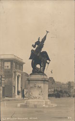 Cal. Volunteer Monument Postcard