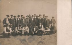 Group of Men San Francisco, CA Postcard Postcard Postcard