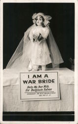 I am a War Bride. Help me buy Milk for Belguim Babies. San Francisco, CA Postcard Postcard Postcard