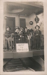 Off to Frisco San Francisco, CA Postcard Postcard Postcard