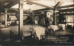 Shorty Roberts Ocean Boulevard Italian Dinners San Francisco, CA Weidner Postcard Postcard Postcard