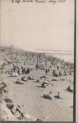 Cliff Beach San Francisco, CA Postcard Postcard Postcard