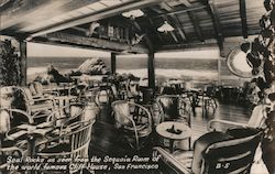 Seal Rocks as seen from the Sequoia Room of the world famous Cliff House San Francisco, CA Postcard Postcard Postcard