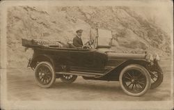 Joe Dobson in a Touring Car at Cliff House San Francisco, CA Postcard Postcard Postcard