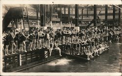 Sutro Baths Swimmers Postcard