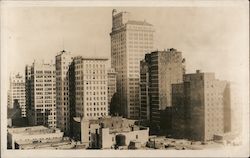 San Francisco Skyscrapers Columbian Optical & Kodak Co. Postcard