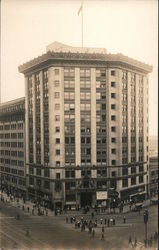 Hearst Building - Third and Market Street Postcard