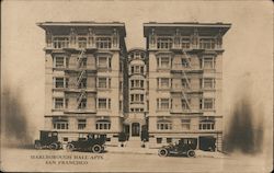 Marlborough Hall Apts. Postcard