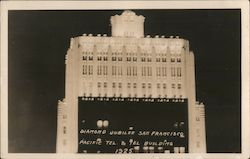 Diamond Jubilee - Pacific Tel & Tel Building 1925 Postcard