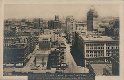 Birds Eye View of San Francisco Postcard