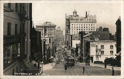 California Street Postcard