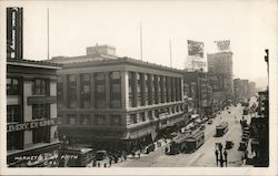 Market St. at Fifth Postcard