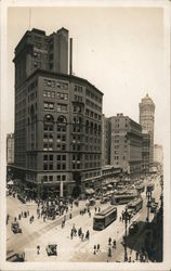 Kearn and Market Sts. Postcard