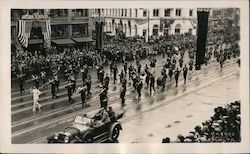 A Parade and Marching Band San Francisco, CA Postcard Postcard Postcard