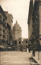 O'Farrell Street From Stockton San Francisco, CA Postcard Postcard Postcard