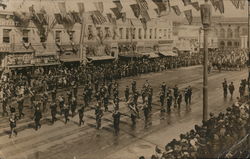 Parade in San Francisco Postcard