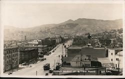 Upper Market St. & Twin Peaks San Francisco, CA Postcard Postcard Postcard