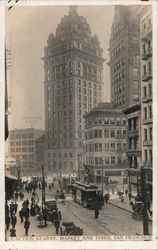 Junction Kearny, Market and Third San Francisco, CA Postcard Postcard Postcard