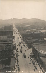 Upper Market Street San Francisco, CA Postcard Postcard Postcard