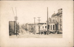 Street Scene Postcard