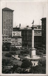 Union Square San Francisco, CA Postcard Postcard Postcard