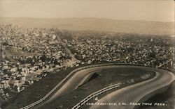 San Francisco from Twin Peaks Postcard