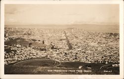 San Francisco from Twin Peaks Postcard