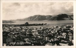 Looking Across Golden Gate Postcard