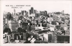 Nob Hill - Apartment House District San Francisco, CA Postcard Postcard Postcard