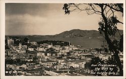 San Francisco the City by the Golden Gate California Postcard Postcard Postcard