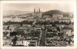 St. Mary's Hospital, St. Ignatius Church and Lone Mountain San Francisco, CA Postcard Postcard Postcard