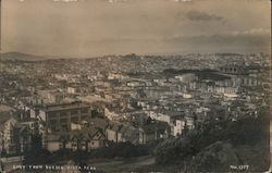 East from Buena Vista Park San Francisco, CA Postcard Postcard Postcard