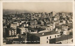 Panorama of San Francisco seen from Russian Hill California Postcard Postcard Postcard