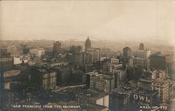 San Francisco From the Fairmont Postcard